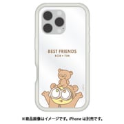 MINI-504A [iPhone 16 Pro用 プランプフレームケース 怪盗グルー/ミニオンズ ボブ＆ティム]