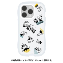 MINI-506D [iPhone 16 Pro用 クリスタルクリアケース ミニオンズ コーヒー]
