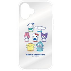 SANG-448MX [iPhone 16 Plus用 IIIIfit Clear ケース（イーフィットクリアケース） サンリオキャラクターズ ミックス]