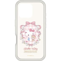 SANG-452KT [iPhone 16 Pro用 プランプフレームケース サンリオキャラクターズ ハローキティ]