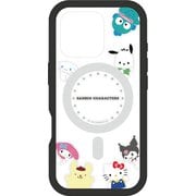 SANG-454MX [iPhone 16 Pro用 MagSafe対応 プランプフレームケース サンリオキャラクターズ ミックス]