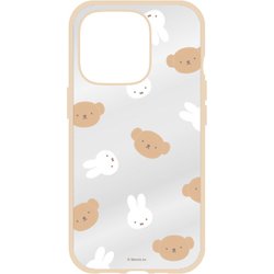 MF-538B [iPhone 16 Pro用 IIIIfit Clear ケース（イーフィットクリアケース） ミッフィー ミッフィー&ボリス]