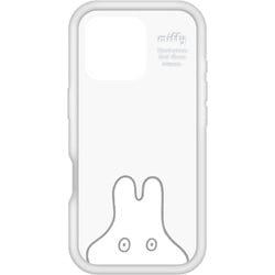 MF-543B [iPhone 16 Pro用 プランプフレームケース ミッフィー おばけごっこ]