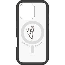 MF-545A [iPhone 16 Pro用 MagSafe対応 プランプフレームケース ミッフィー ひょっこり]