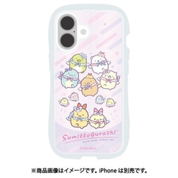 SMK-196A [iPhone 16用 クリスタルクリアケース すみっコぐらし アイドル]