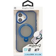 i38FiJS06 [iPhone 16用 マグスタプラスケース ネイビー]