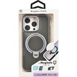 i38RiJS05 [iPhone 16 Pro用 マグスタプラスケース グレー]