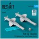 RSK72-0374 1/72 レッドトップ 空対空ミサイル 2個入 [プラモデル用パーツ]