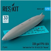 RSKU72-0269 1/72 F/A-18 （A、B、C、D） 330ガロン FPU-8/A 増槽 [プラモデル用パーツ]