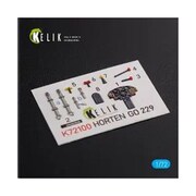 RSKK72100 1/72 Go229 内装3Dデカール （レベル用） [プラモデル用品]