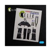 RSKK72113 1/72 F9F-2 内装3Dデカール （ホビーボス用） [プラモデル用品]