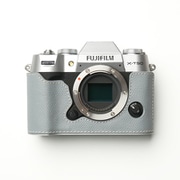 富士フイルム X-T50用 本革ケース クラシック ライトブルー PTBC009