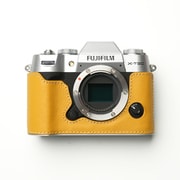 富士フイルム X-T50用 本革ケース クラシック ビビッドイエロー PTBC010