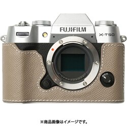 富士フイルム X-T50用 本革ケース クラシック ベージュ PTBC011