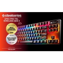 キーボード SteelSeries APEX PRO TKL WL Gen 3 JP steelseries Apex Pro TKL Wireless Gen 3 JP 価格比較 - 価格.com