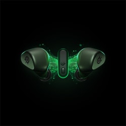 SteelSeries ゲーミングイヤホン ArctisGameBuds SteelSeries Arctis GameBuds(RE) 完全ワイヤレスイヤホン