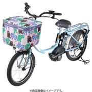 2段式前カゴカバー ネコ柄 CAT-101B