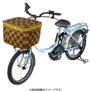 2段式前カゴカバー ネコ柄 CAT-101E