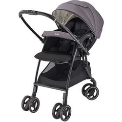 A型ベビーカー 両対面式 LUXUNA Cushion AG（ラクーナ クッション AG） 対象月齢：生後1カ月～36カ月 体重15kg以下 ハイシート オート4輪 イージーベルト搭載 振動吸収設計 片手開閉 リミテッド パープル PR 2197761