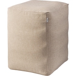 HCF-BBCUBE55BE [四角いバランスボール チェア W40×D43×H55cm 耐荷重120kg 専用カバー/ポンプ付き 体幹トレーニング ベージュ]