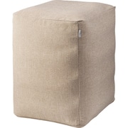 HCF-BBCUBE55BE [四角いバランスボール チェア W40×D43×H55cm 耐荷重120kg 専用カバー/ポンプ付き 体幹トレーニング ベージュ]