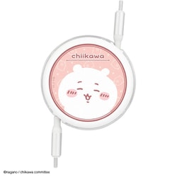 ちいかわ PD60W 対応 USB2.0 リール式 USB Type-C-USB Type-C ケーブル 1m ちいかわ CK-49A
