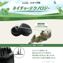 Plasmacluster Beauty ヘアブラシ　プラズマクラスター シャープの美容家電ブランドPlasmacluster Beautyから静電気を