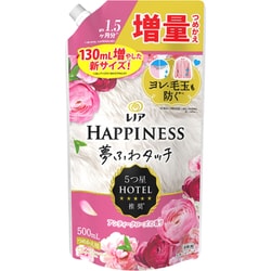 レノアハピネス 夢ふわタッチ 柔軟剤 アンティークローズ 詰め替え 500ml