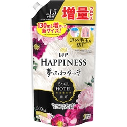 レノアハピネス 夢ふわタッチ 柔軟剤 ヴェルベットブロッサム＆フローラル 詰め替え 500ml