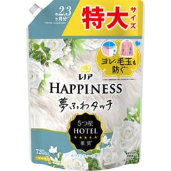 レノアハピネス 夢ふわタッチ 柔軟剤 ホワイトティー 詰め替え 特大 720ml