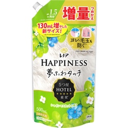 レノアハピネス 夢ふわタッチ 柔軟剤 シャインマスカット 詰め替え 500ml
