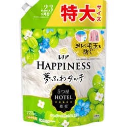 レノアハピネス 夢ふわタッチ 柔軟剤 シャインマスカット 詰め替え用 特大 720ml
