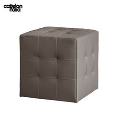 キャスター付 レザースツール Bob Pouf 942Fango