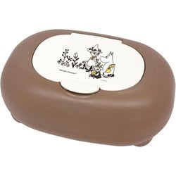 ウェットティッシュケース ムーミン ブラウン