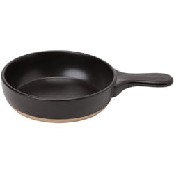 Delish Life レンジ陶器スキレット 15cm 黒 4555