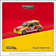 T64-TL061-85TDC27 1/64 Renault 5 MAXI Turbo Tour de Corse Rallye de France 1985 Didier Auriol/Bernard Occelli [ダイキャストミニカー]