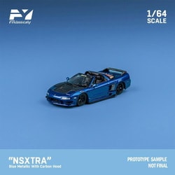 FY64040 1/64 NSX TRA Transparent Blue ノーマルバージョン （トップカバー＋ルーフボックス） [ダイキャストミニカー]