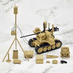 LD049 リトルアーモリー UGV武装ロボットシステム2： キャリバーキャリアー [組立式プラスチックモデル]
