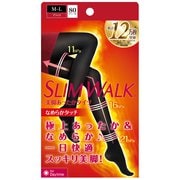 スリムウォーク 美脚あったかタイツ なめらかタッチ MLブラック 着圧 PH951