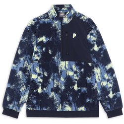 ゴルフ メンズ PC スプラッシュプリントフリースプルオーバー Mサイズ DEEP NAVY