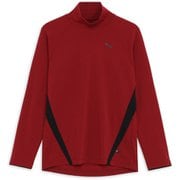 ゴルフ メンズ PF キモウスクラム ストレッチサイドライン LSハイネック Mサイズ INTENSE RED