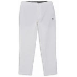 ゴルフ メンズ ストレッチ ダイアリップ スリムテーパードパンツ Mサイズ WHITE GLOW