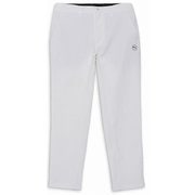ゴルフ メンズ ストレッチ ダイアリップ スリムテーパードパンツ Mサイズ WHITE GLOW