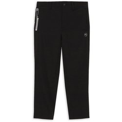 ゴルフ メンズ ストレッチニットボンディング スリムテーパードパンツ Lサイズ PUMA BLACK