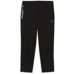 ゴルフ メンズ ストレッチニットボンディング スリムテーパードパンツ XLサイズ PUMA BLACK
