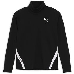 ゴルフ レディース PF W キモウスクラムストレッチ サイドライン タートルネック Mサイズ PUMA BLACK
