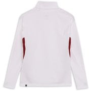 ゴルフ レディース PF W キモウスクラムストレッチ サイドライン タートルネック Mサイズ WHITE GLOW