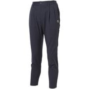 ゴルフ レディース W ストレッチ チドリ タックテーパードパンツ Mサイズ DEEP NAVY