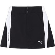 ゴルフ レディース PF W ストレッチウィンド サイドライン スカート Mサイズ PUMA BLACK