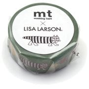 マスキングテープ リサ・ラーソン オータムマイキー 15mm×7m MTLISA19